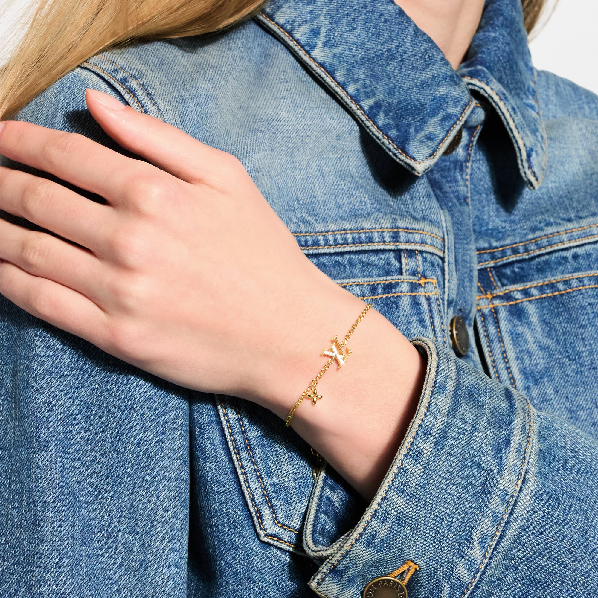 LOUIS VUITTON カラビナブレスレット ☺︎ LV Iconic Bracelet